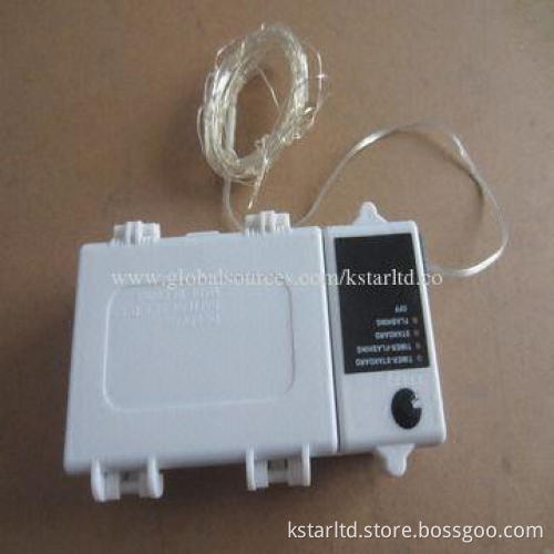 3*D Type Battery Lights with Multifunction Battery Box with Timer, Waterproof for Outdoor